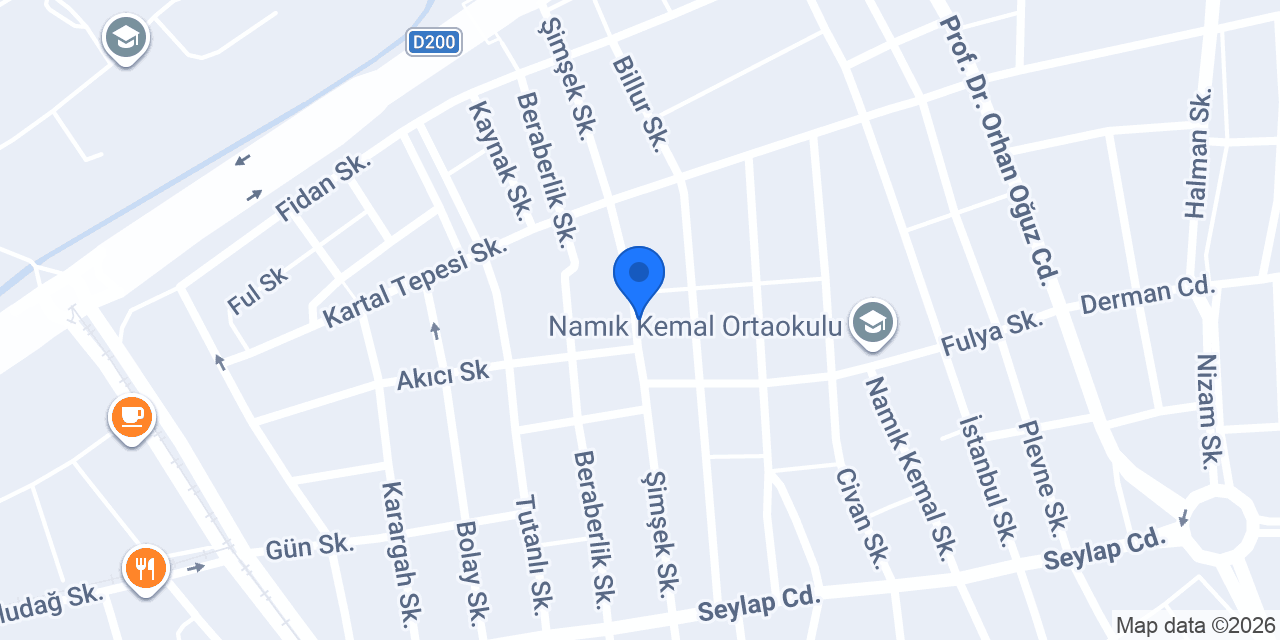 OGİ Cafe konumu
