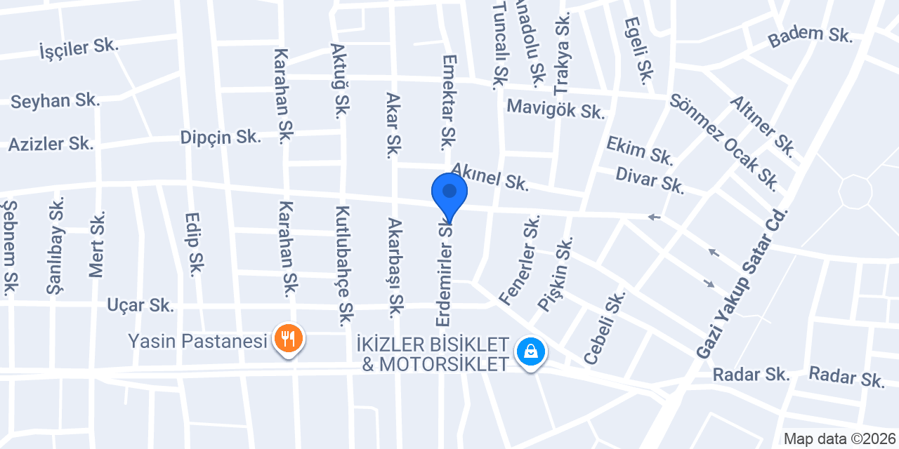 Yiğit Elektrik konumu
