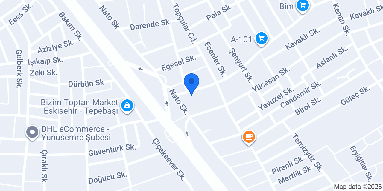 Aytekin Ticaret (meşe odunu) konumu