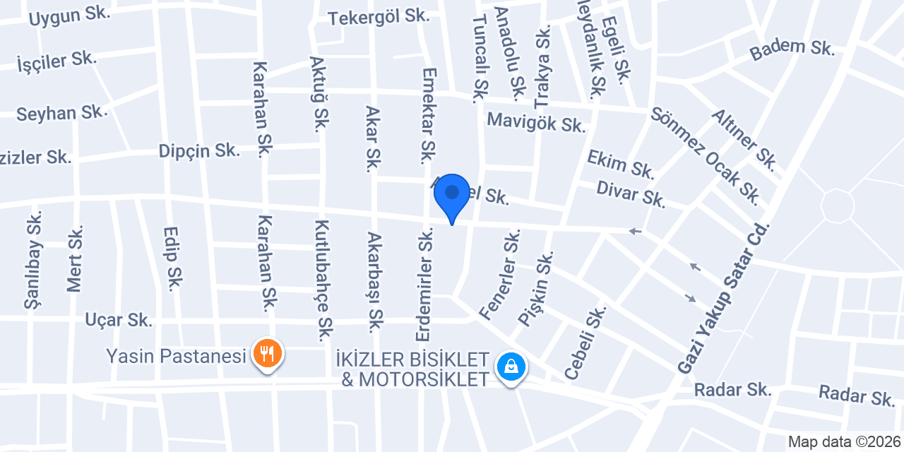 ÖZGÜR TABELA MATBAA konumu