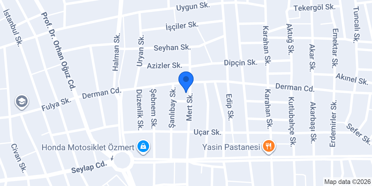 Hürriyet İlkokulu konumu
