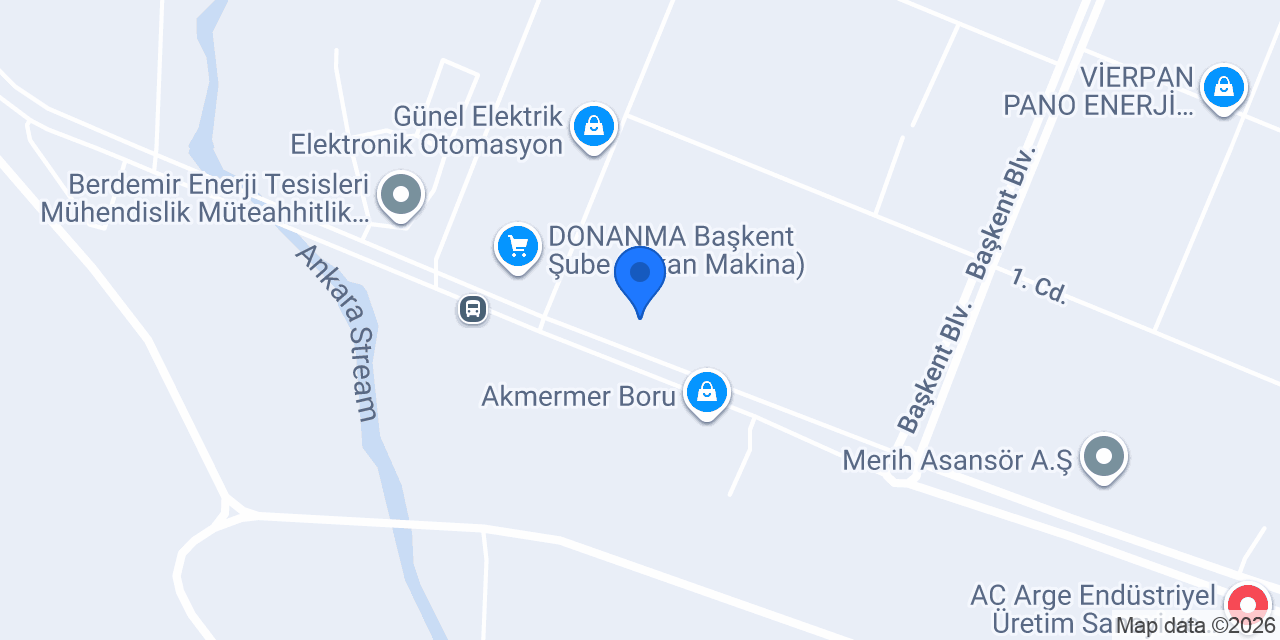 Boran Çelik Döküm A.Ş. konumu