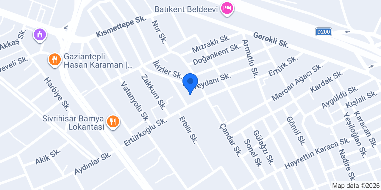 Çimkent Sitesi konumu