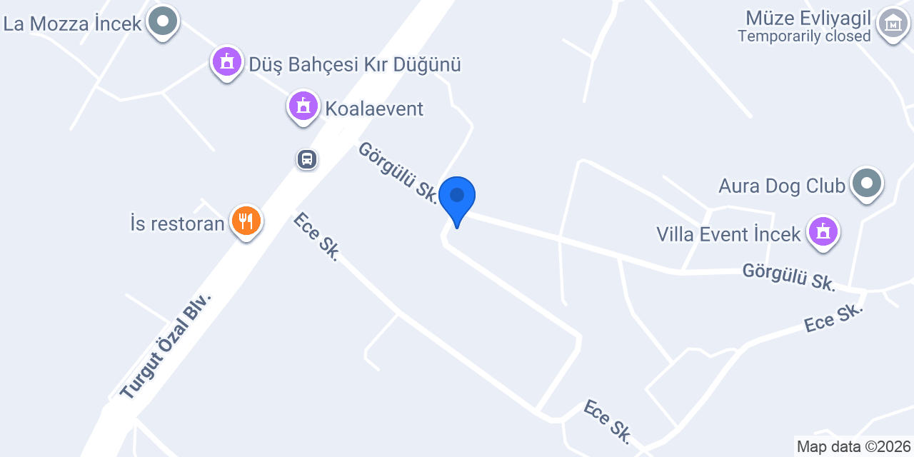 Kulüp İncek konumu