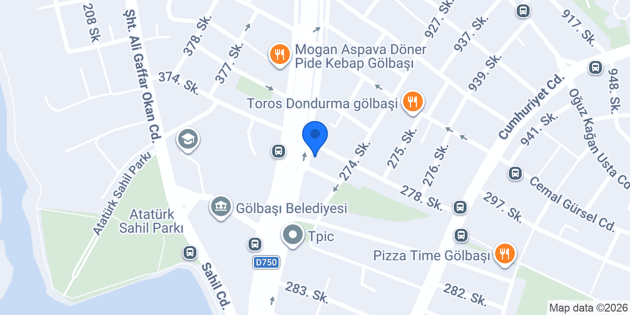 OZAN DÖVİZ GÖLBAŞI konumu