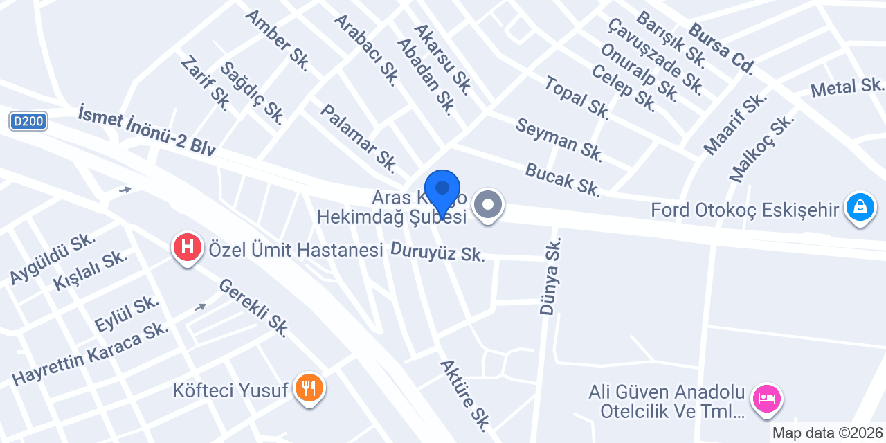 Tepebaşı Optik konumu