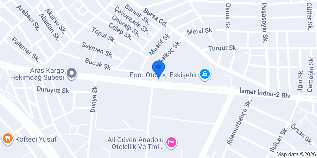 Elmas Oto Lastik konumu