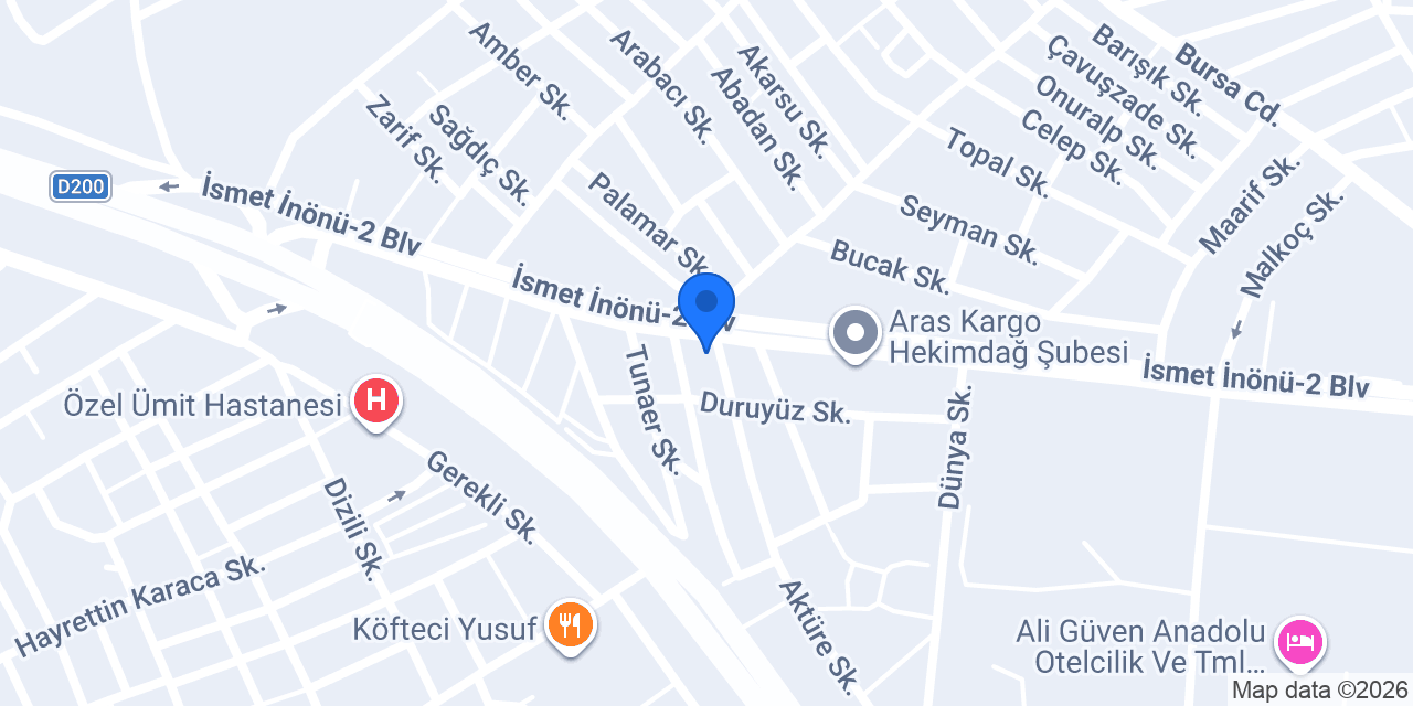 Şirin Pide Kebap konumu