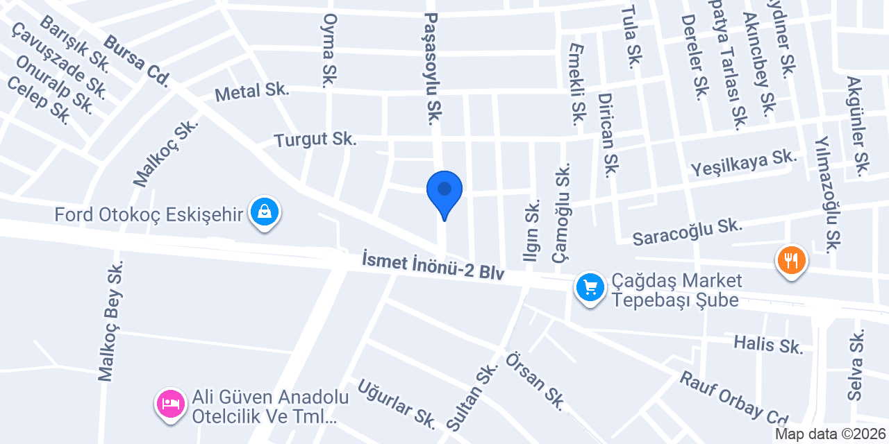 Birgül İnşaat Emlak konumu
