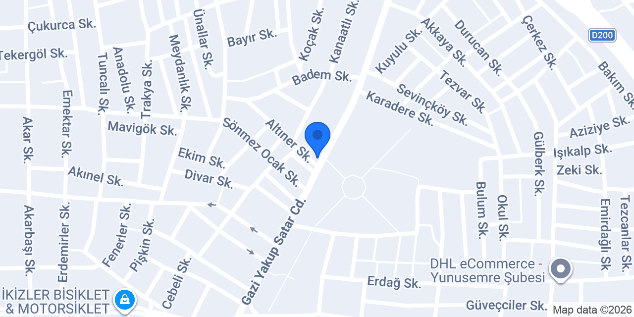 Deksan Yapı Malzemeleri konumu