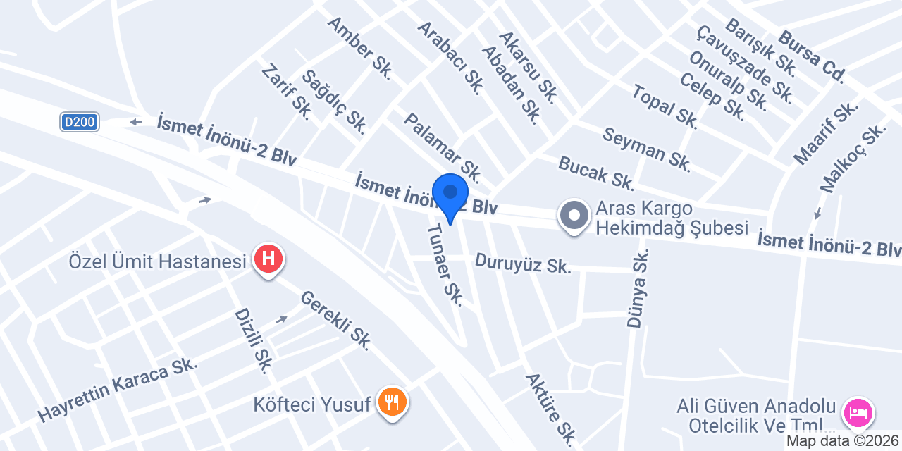 ATA MOTOR konumu