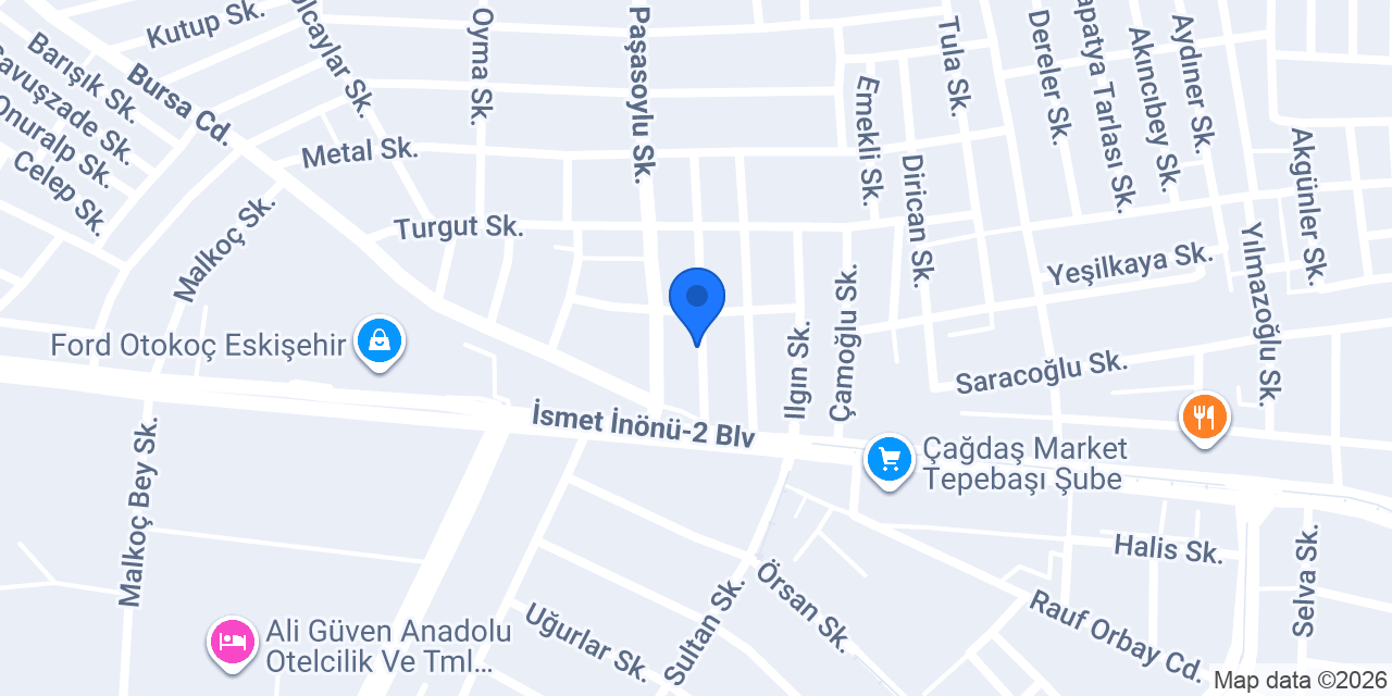 Tepebaşı 33 Tantuni konumu