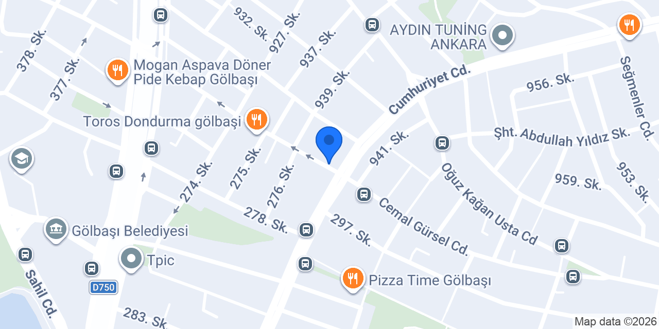Nasip Fırın konumu