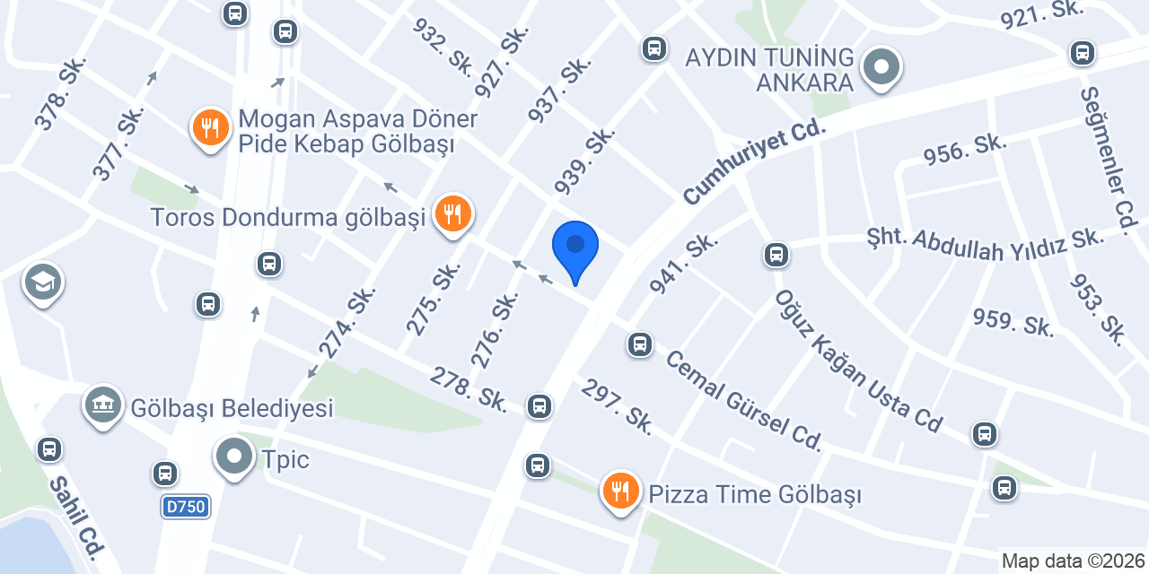 Damla Alışveriş Merkezi konumu