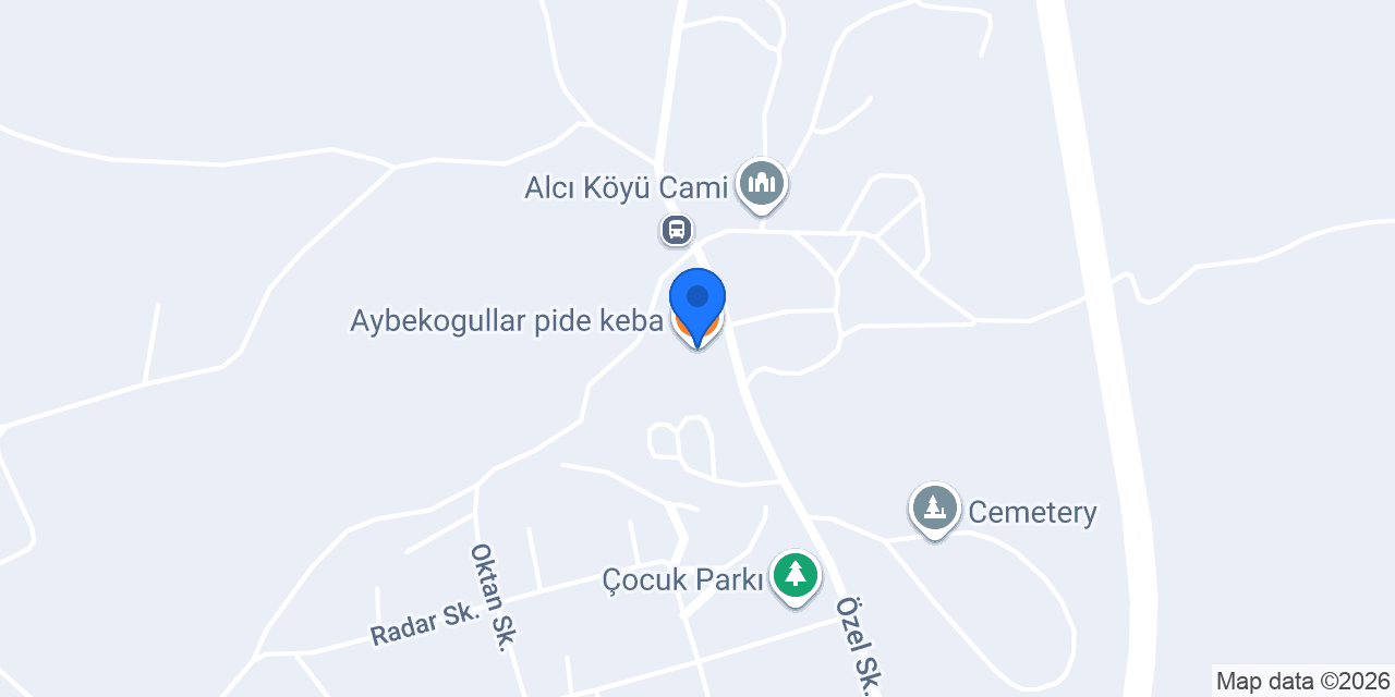 Aybekogullar pide keba konumu