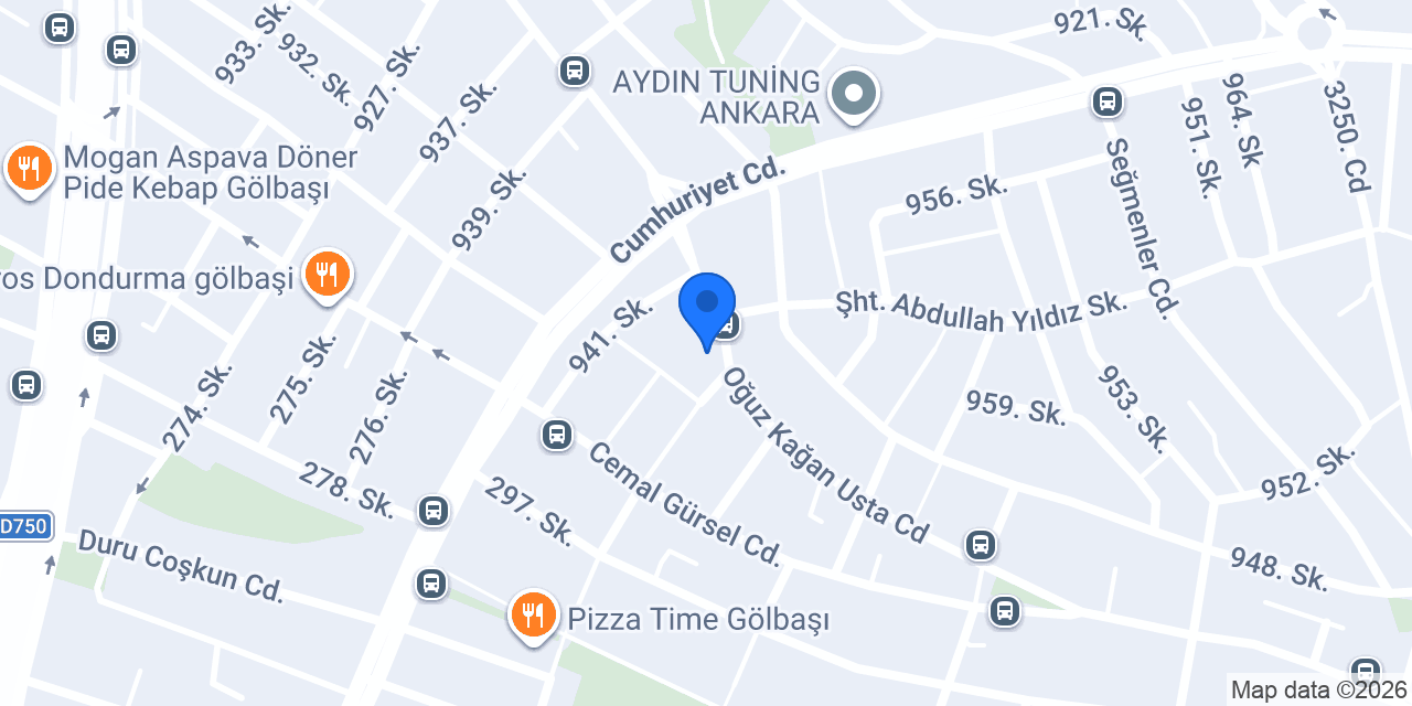 Demirhan Erkek Kuaförü konumu