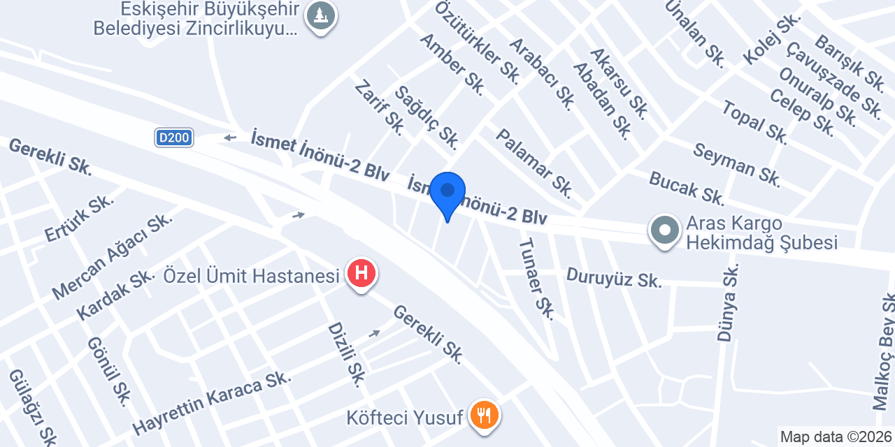 Gülcü İnşaat konumu