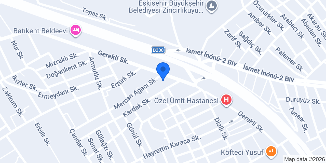 BAĞCI HUKUK&DANIŞMANLIK konumu