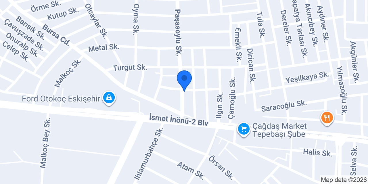 Öztürk Kuru Temizleme konumu