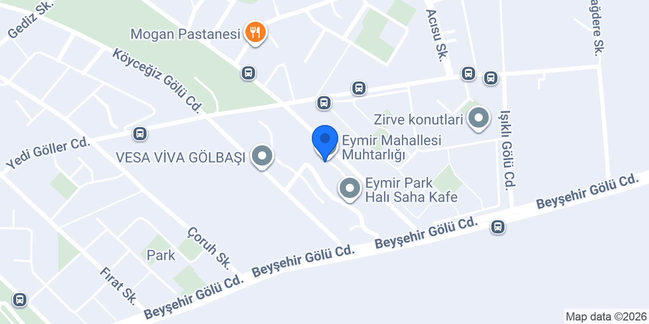 Eymir Mahallesi Muhtarligi konumu