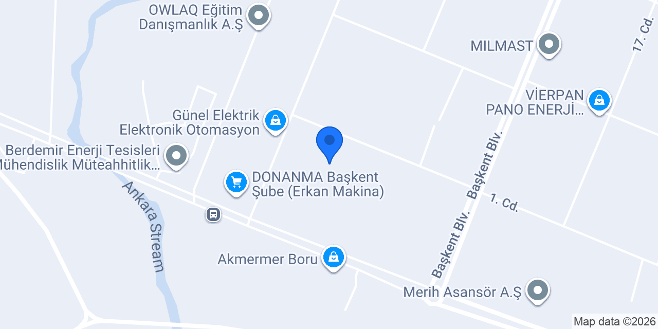ATA GRUP MAKİNA MÜHENDİSLİK konumu