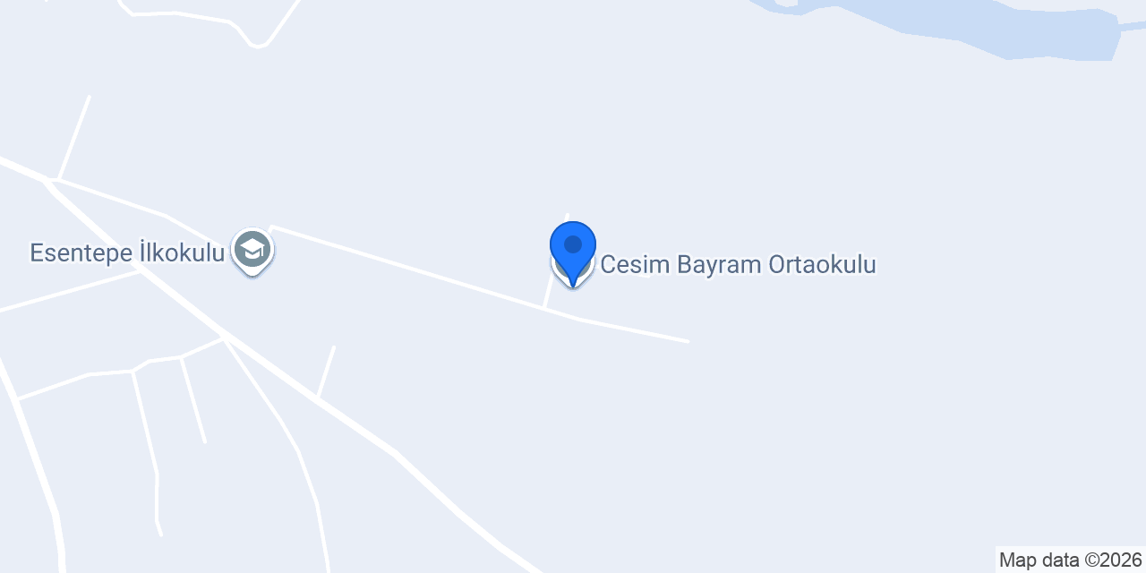 Cesim Bayram Ortaokulu konumu