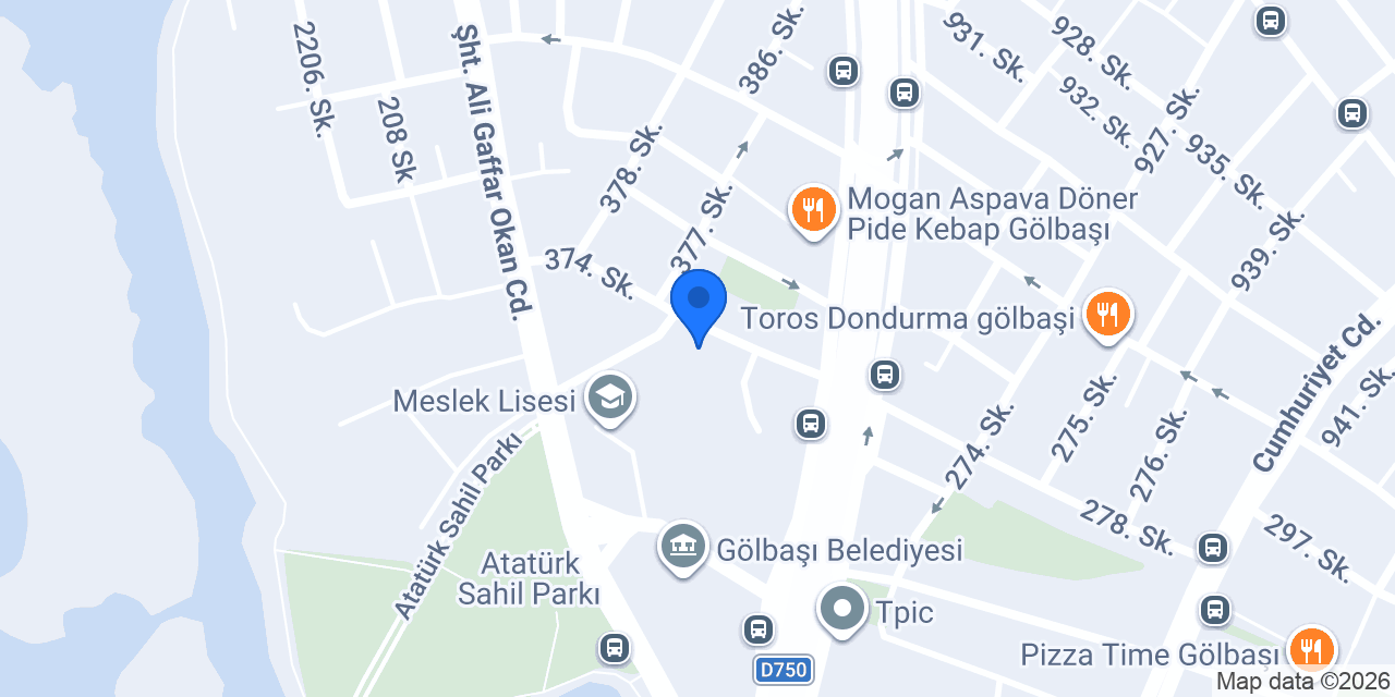 Gölbaşı Hasan Celal Güzel İlçe Halk Kütüphanesi konumu
