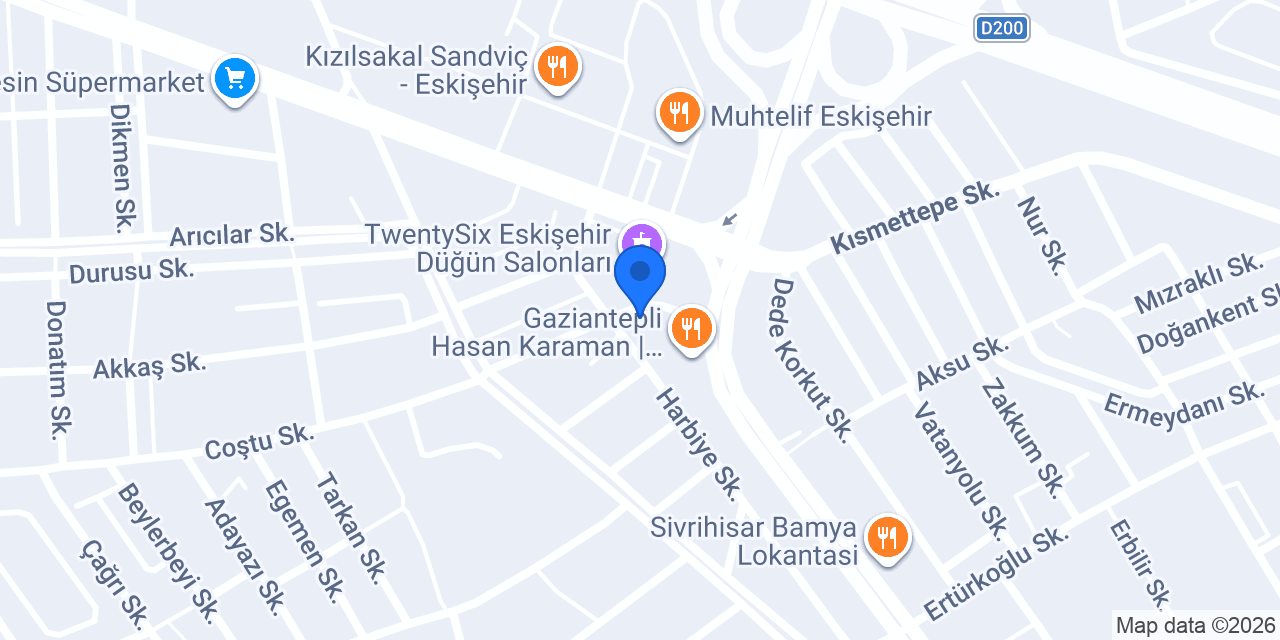 Domino's Pizza Batıkent konumu