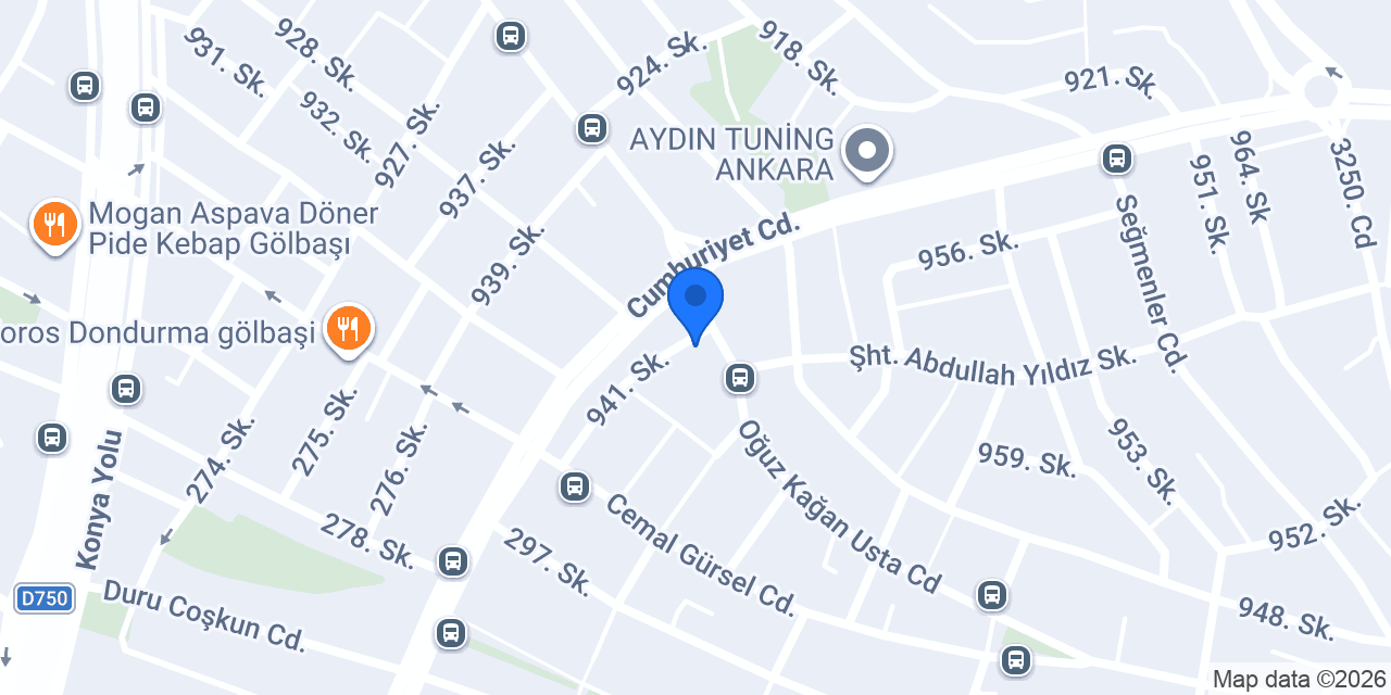 Gölbaşı Pimapen konumu