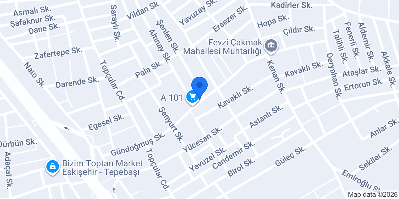 MAHİR ET CENTER konumu