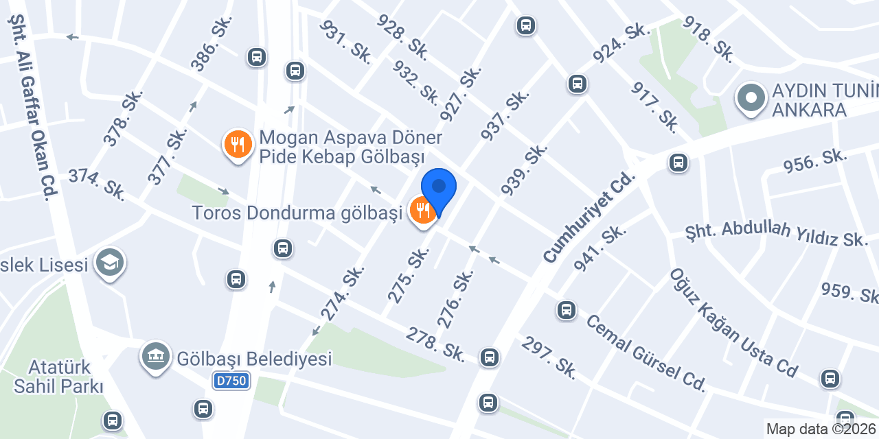 Çetin Kuyumculuk konumu
