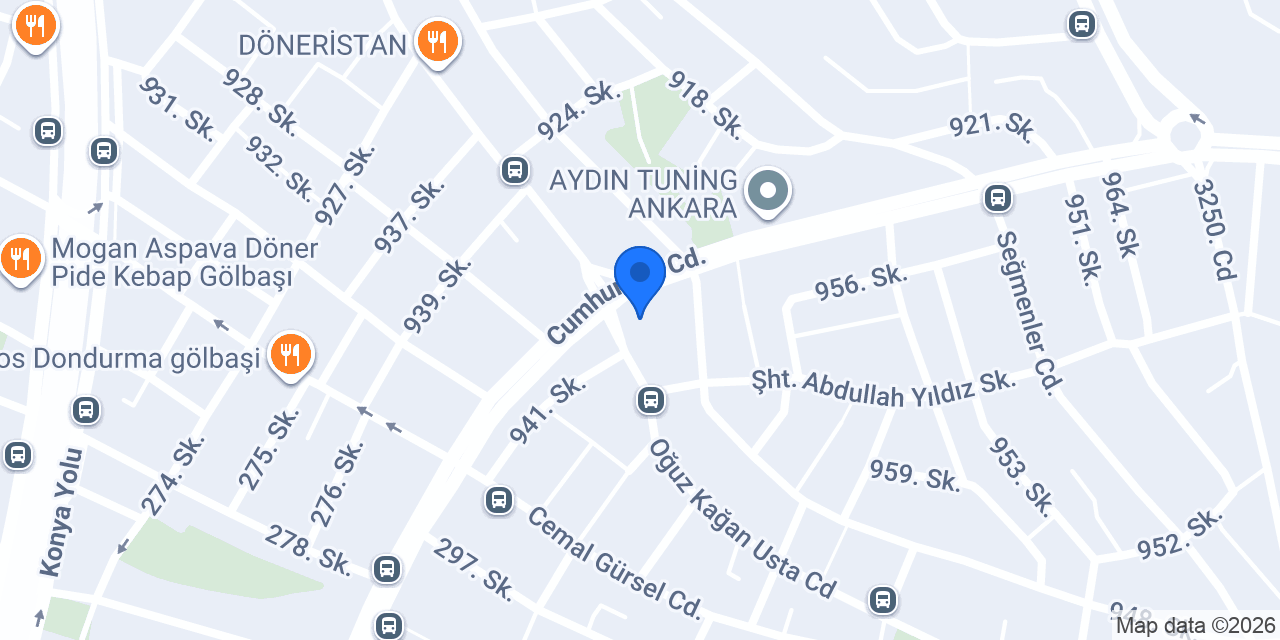 Yeni Vizyon Mobilya konumu