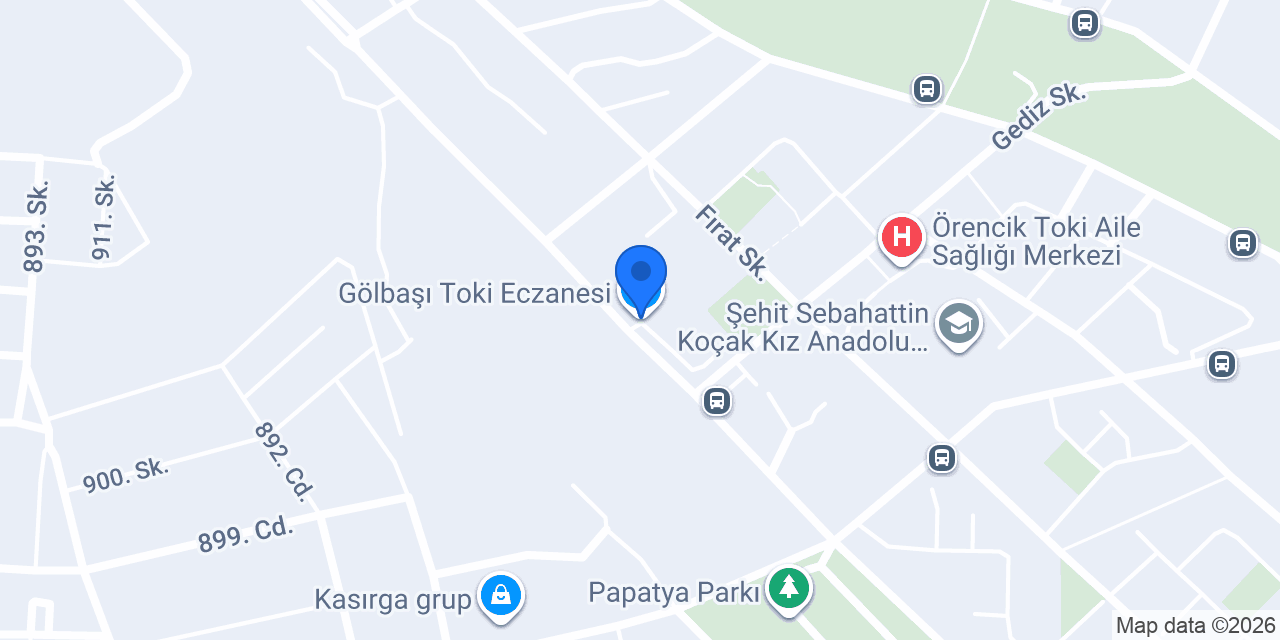 Gölbaşı Toki Eczanesi konumu