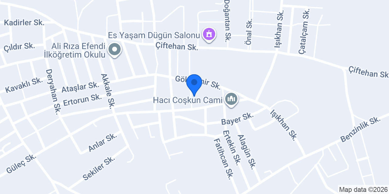Targem Tarım Deposu konumu