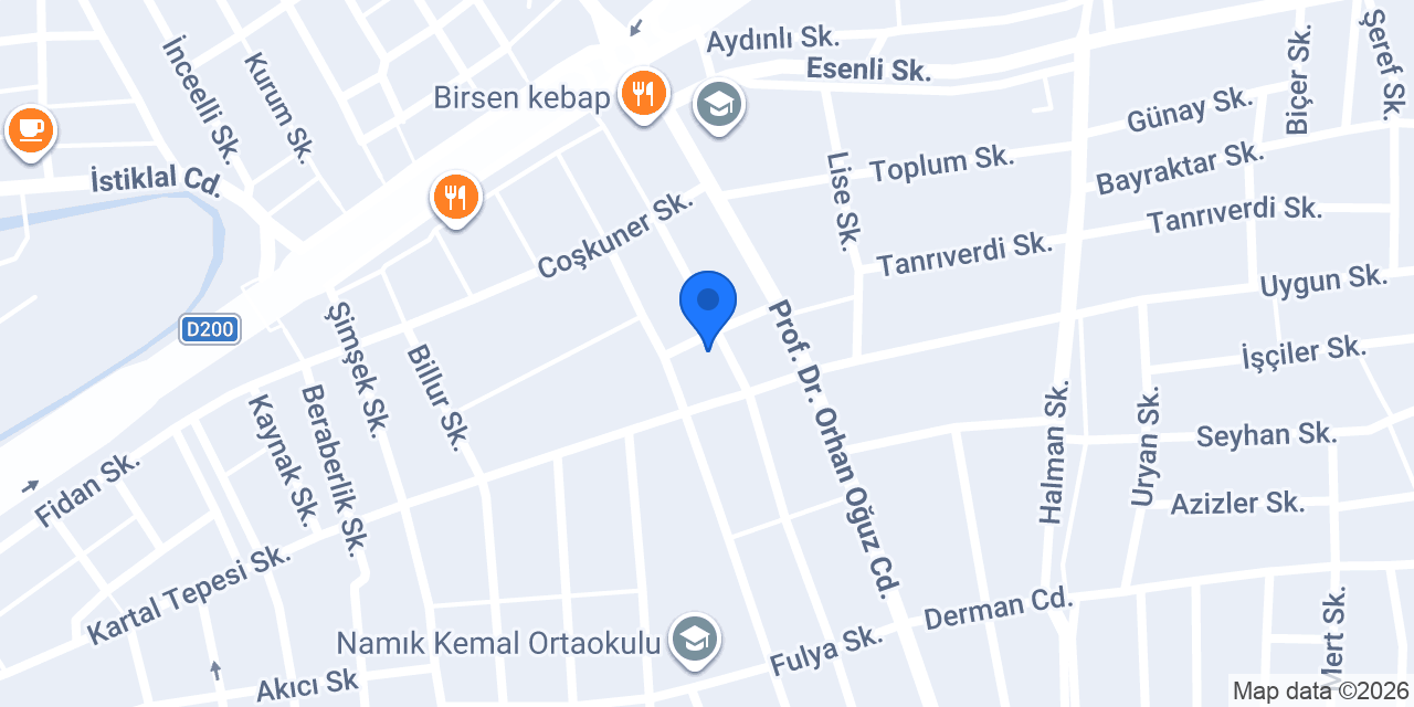 Bahçelievler Aile Sağlığı Merkezi konumu