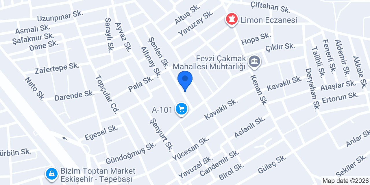 Uğur Uydu Elektrik Elektronik servis konumu