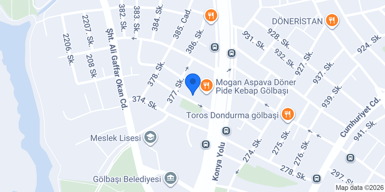 Öz Adana Dürümcüsü Kebap Salonu konumu