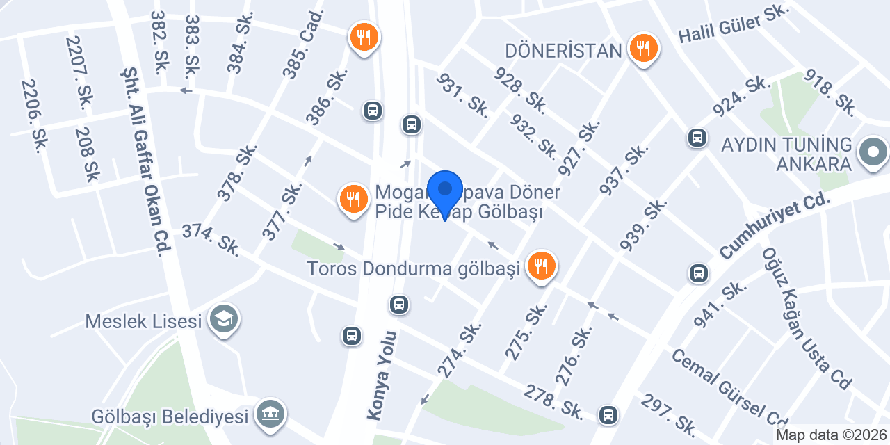 Lezzet-i Baki Döner Gölbaşı / ANKARA konumu