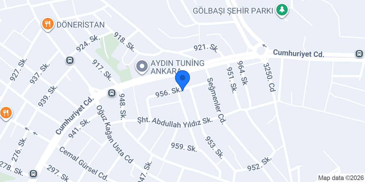 Şimşek Mobilya konumu