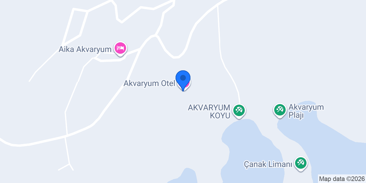 Akvaryum Otel konumu