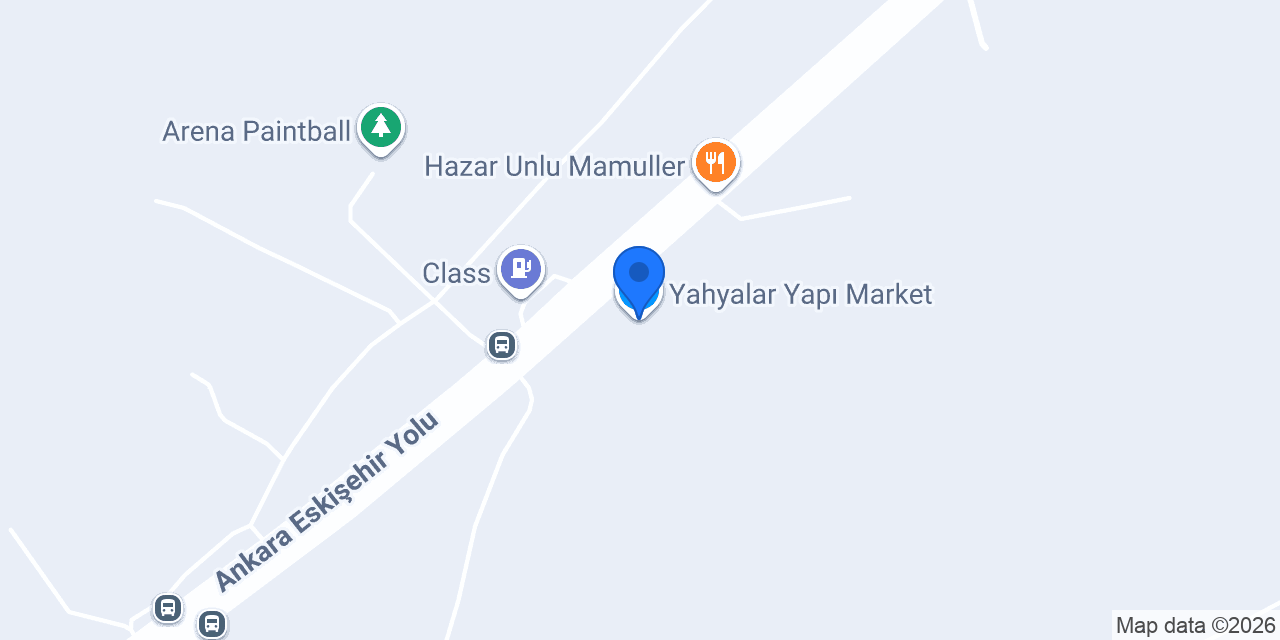 Yahyalar Yapı Market konumu