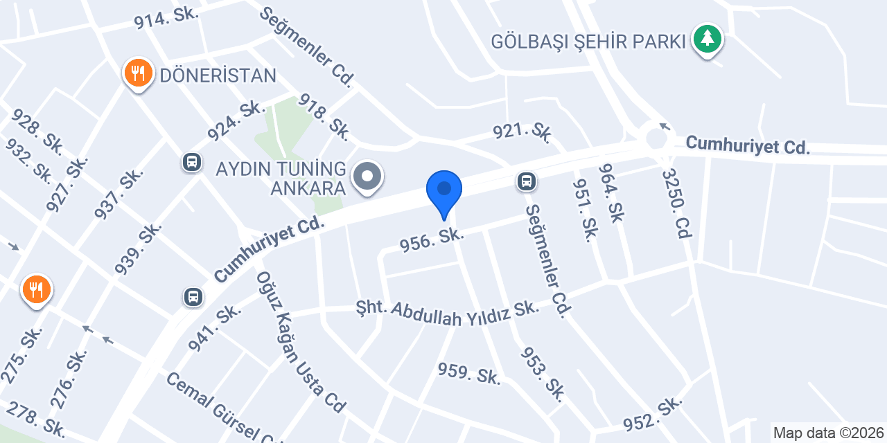 Gizem Mobilya Showroom konumu