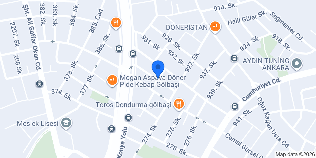 GÖLBAŞI EĞİTİM BİLİMLERİ konumu