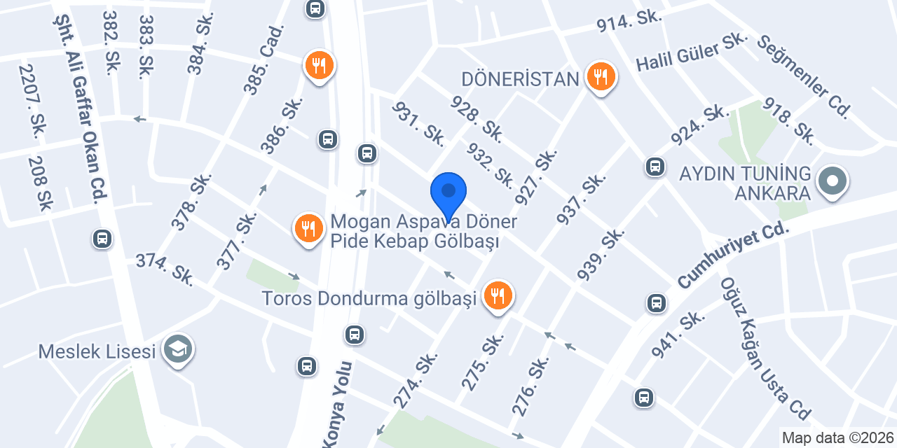 Öztaş Ticaret konumu