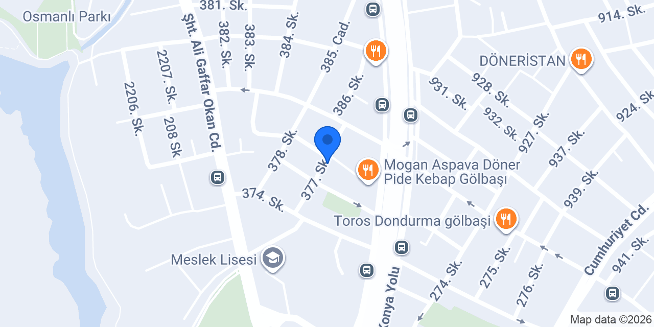 Yıldız Elektronik konumu