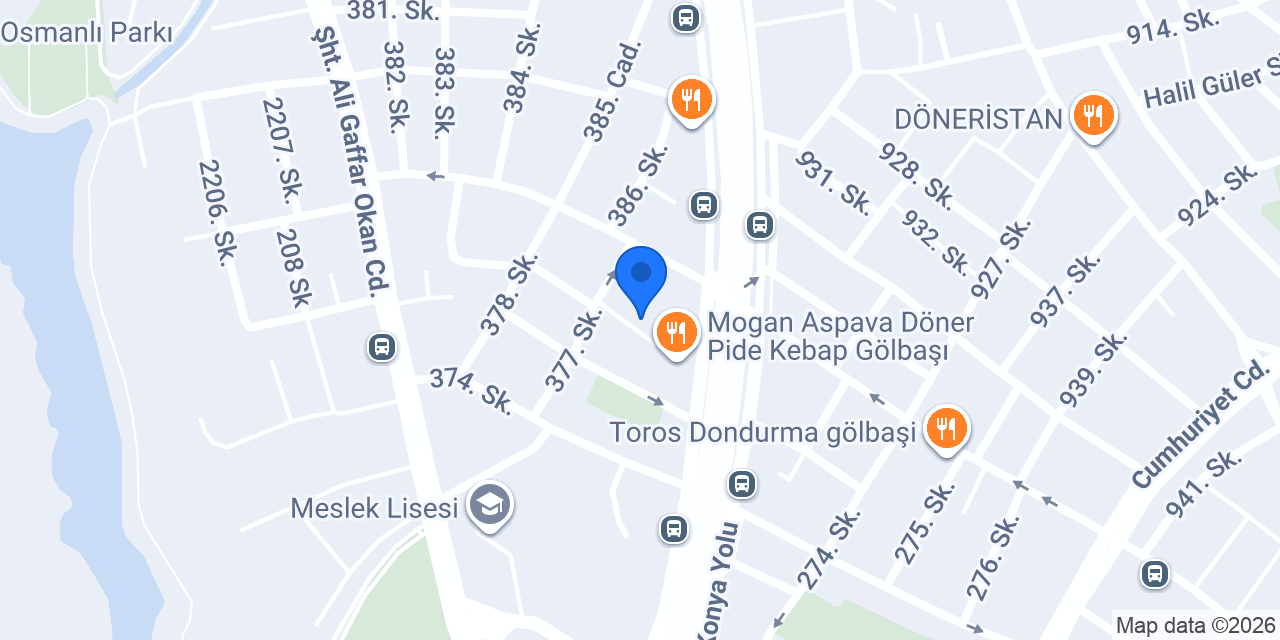 Altıkat Kuyumculuk konumu