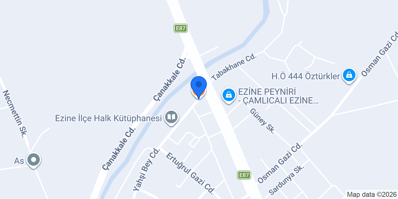 KASAPOGLU ET STEAKHOUSE konumu