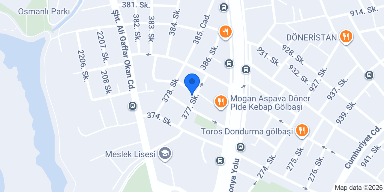 Mozi Pastanesi konumu