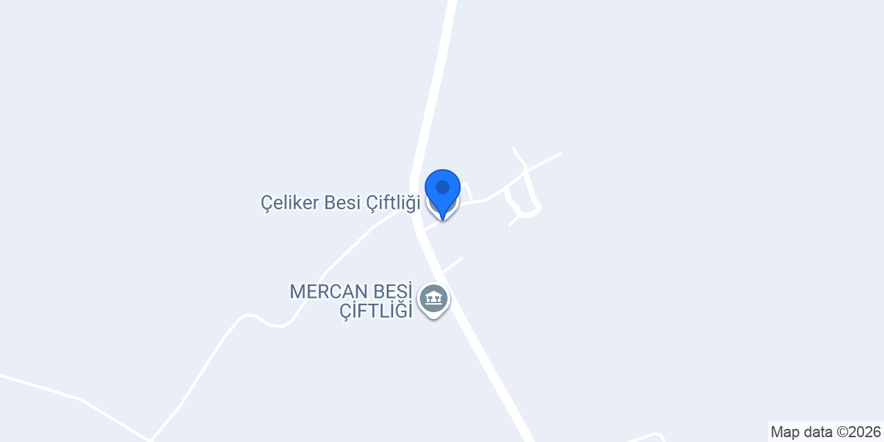 Çeliker Besi Çiftliği konumu