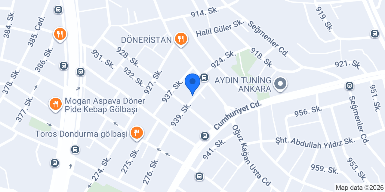 Asya oto yıkama konumu